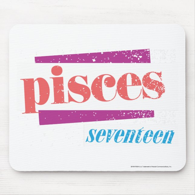 Pisces LtPink Mouse Pad (Front)