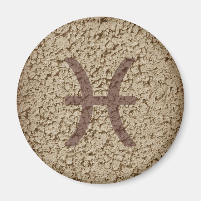 pisces magnet (Front)