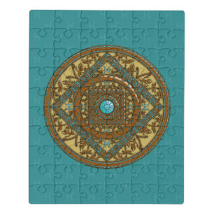 Pisces Mandala Acrylic Puzzle