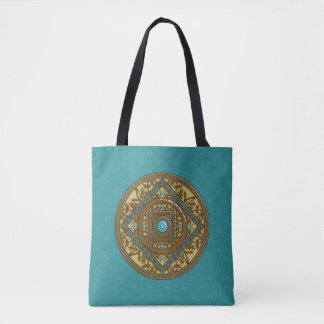 Pisces Mandala All-Over-Print Bag