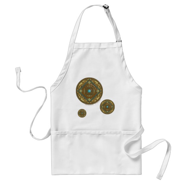 Pisces Mandala Apron (Front)