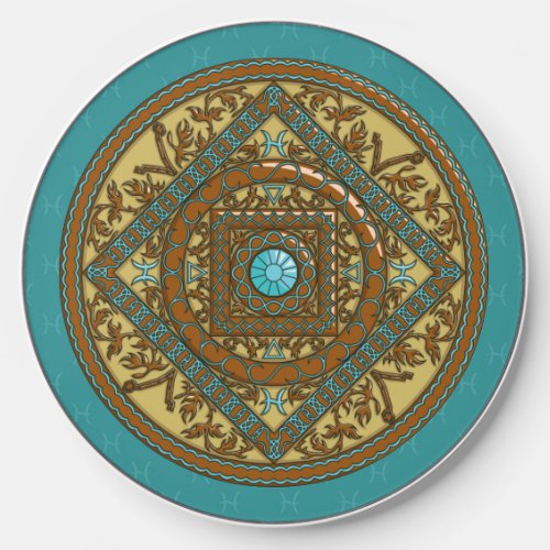 Pisces Mandala Wireless Charger