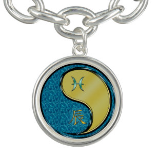 Pisces & Metal Dragon Bracelet