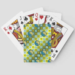 Pisces & Metal Monkey Poker Cards