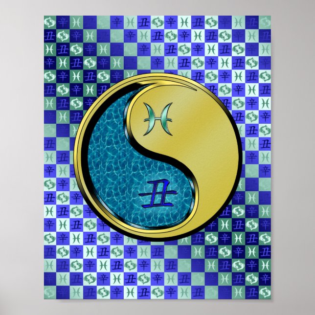Pisces & Metal Ox Poster (Front)