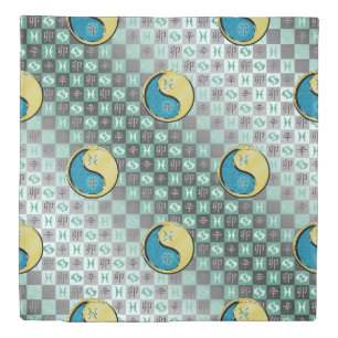 Pisces & Metal Rabbit Duvet Cover
