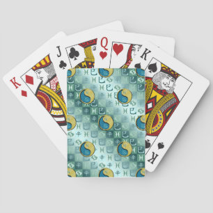 Pisces & Metal Snake Poker Cards