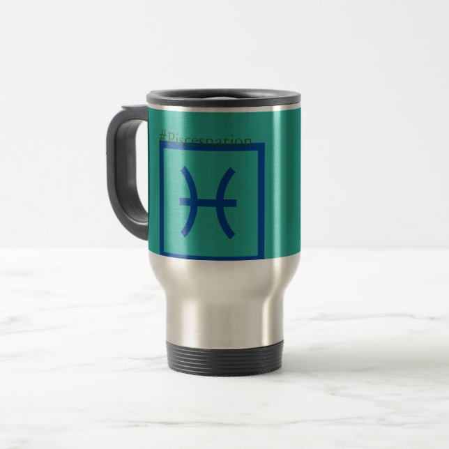 Pisces mug (Front Left)
