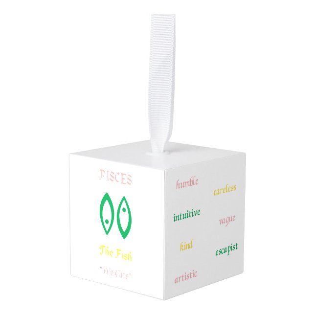 Pisces Ornament (Front Angled)