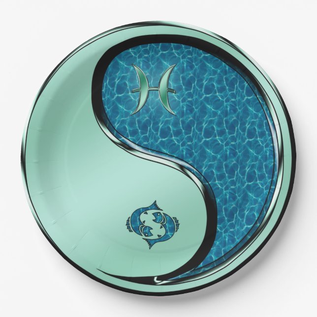 Pisces Paper Plates (Front)