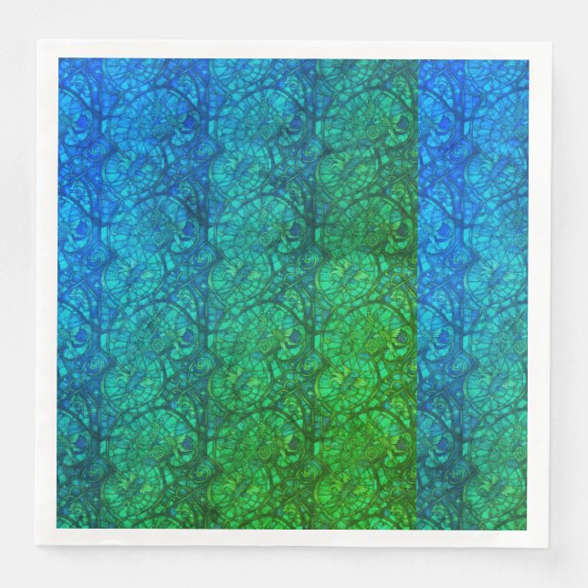 Pisces Party Napkins (Front)