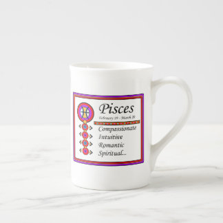 Pisces Personality Traits Bone China Mug