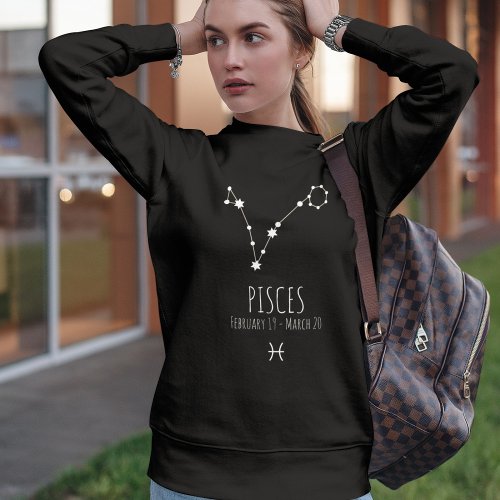 Pisces  Personalized Zodiac Constellation Sweatshirt