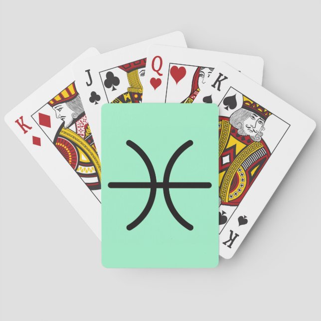 Pisces Poker Cards (Back)
