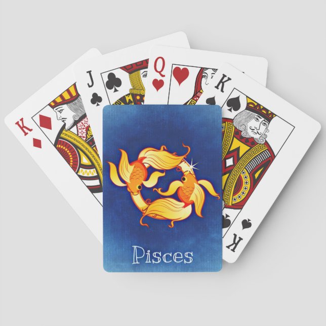 Pisces Poker Cards (Back)