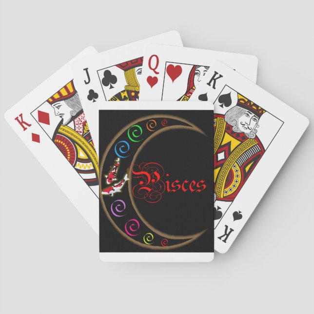 Pisces Poker Cards (Back)