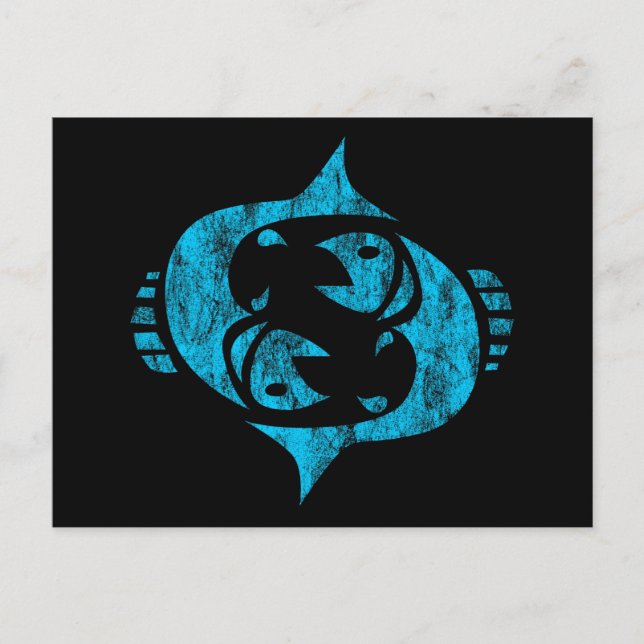 pisces postcard (Front)