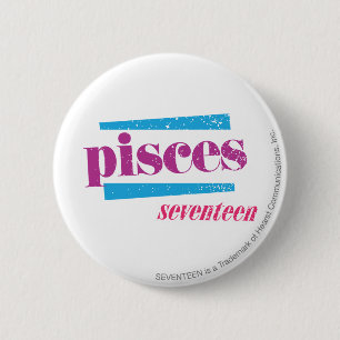 Pisces Purple Button