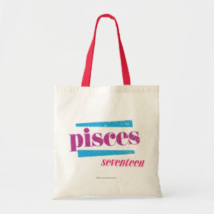 Pisces Purple Tote Bag