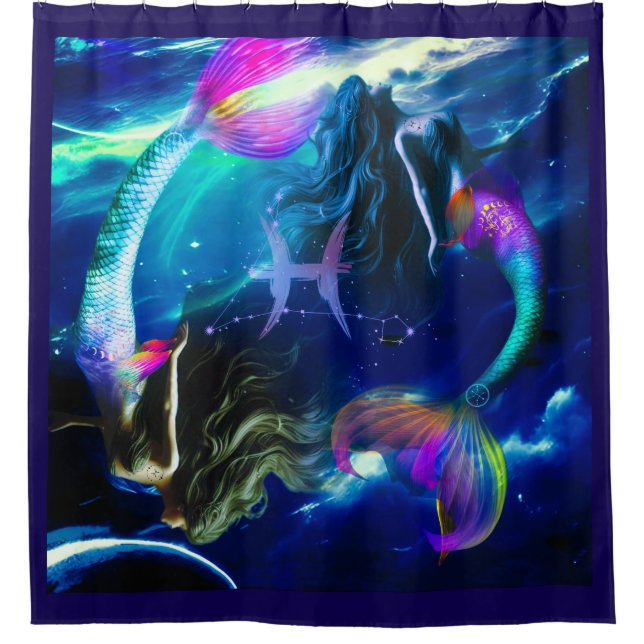 Pisces Shower Curtain (Front)
