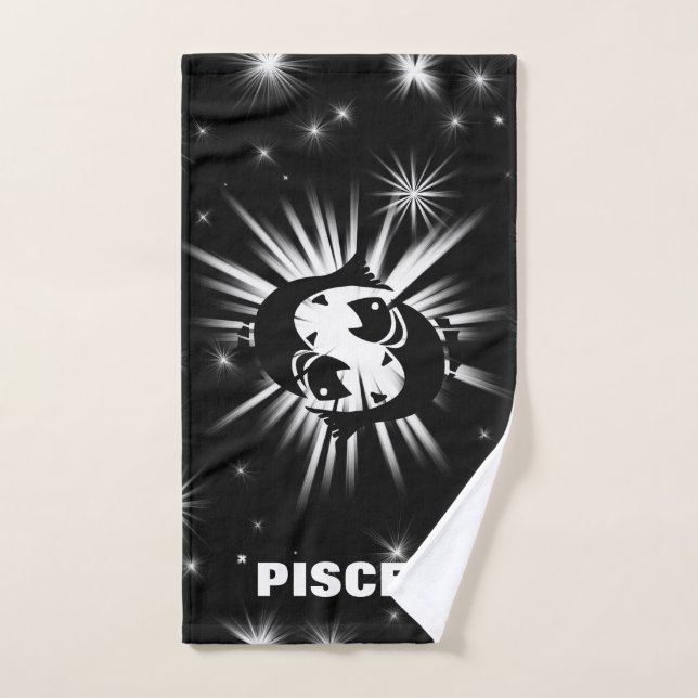 Pisces sign hand towel  (Hand Towel)