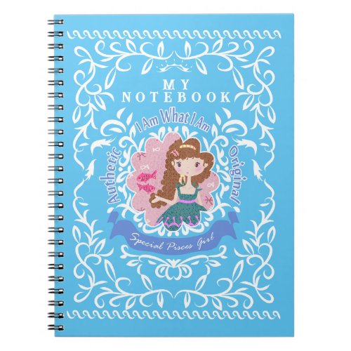 Pisces Sign Notebook
