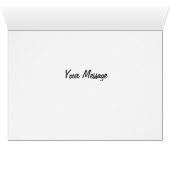 Pisces Silver Fish Birthday Congratulations Cards (Inside Horizontal (Bottom))