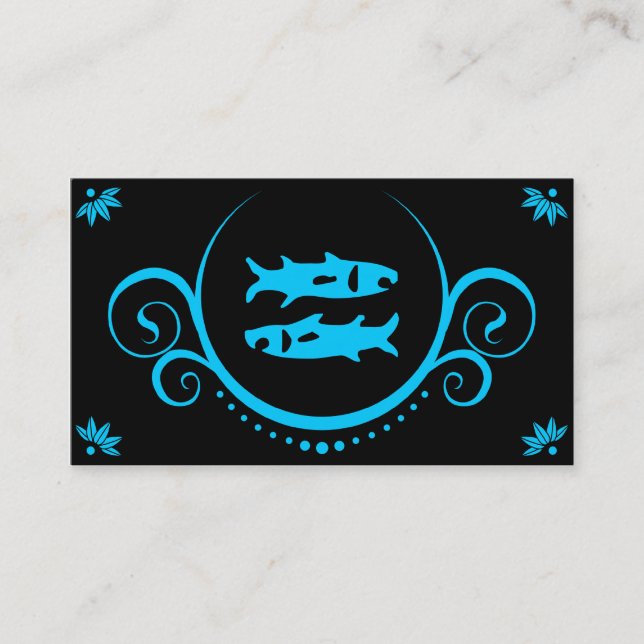 pisces sophistications business card (Front)