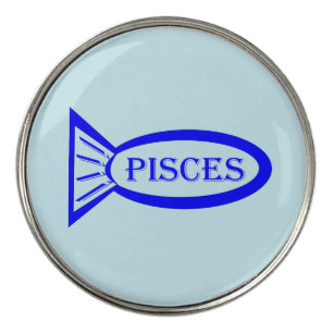 Pisces Star Sign Fish Ball Markers