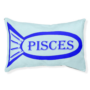 Pisces Star Sign Fish Dog Bed