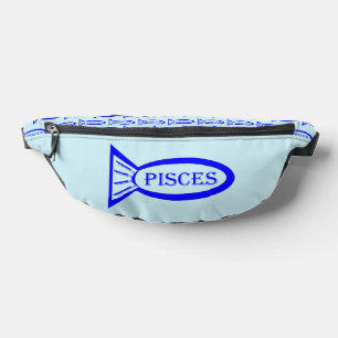 Pisces Star Sign Fish Fanny Pack