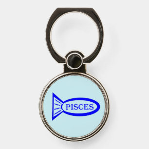 Pisces Star Sign Fish Phone Ring Stand