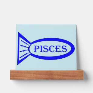 Pisces Star Sign Fish Picture Ledge