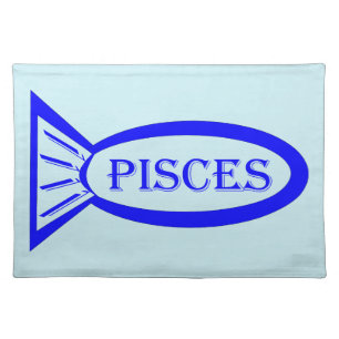 Pisces Star Sign Fish Placemat