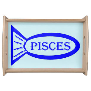 Pisces Star Sign Fish Serving Tray