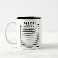 Pisces Star Sign Nutrition Facts Statistics