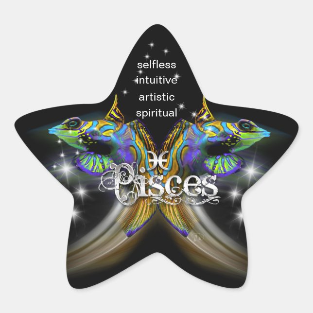 Pisces Stickers (Front)