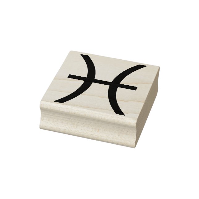 pisces symbol art stamp (Stamp)