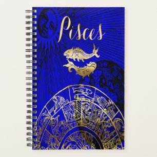 Pisces Symbol Astrology Zodiac Sign Horoscope Planner