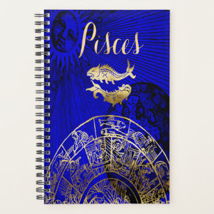 Pisces Symbol Astrology Zodiac Sign Horoscope Planner