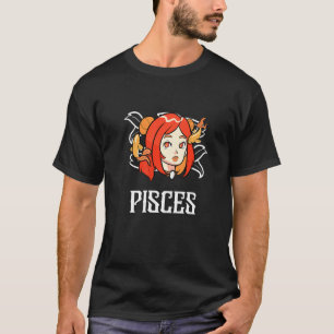 Pisces Tarot Zodiac Sign Pastel Goth Horoscope Occ T-Shirt