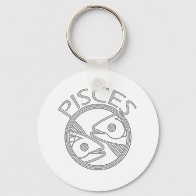 Pisces the Fish Keychain (Front)