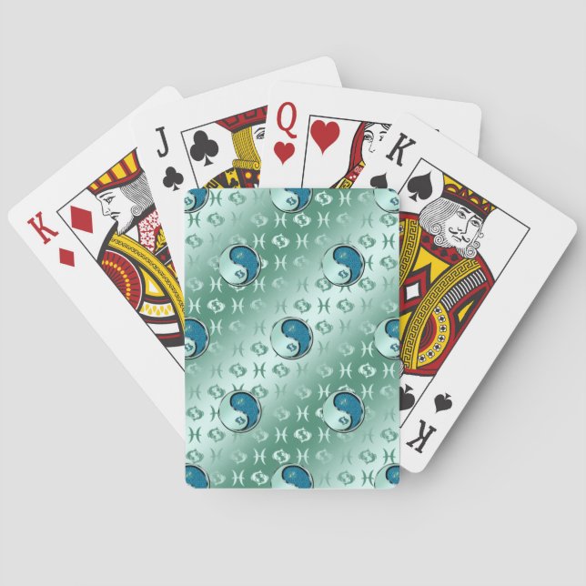 Pisces the Fish Poker Cards (Back)