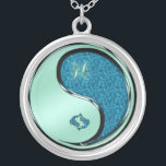 Pisces the Fish Silver Plated Necklace<br><div class="desc">For those born under the sign of Pisces.</div>