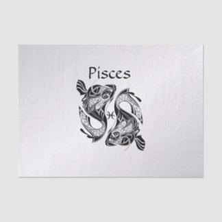 Pisces the Fish Zodiac Symbol and Sign Tissue Paper