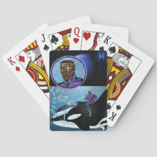 Pisces Theme birthday party favor playing cards. Poker Cards