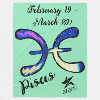 Pisces Throw Blanket