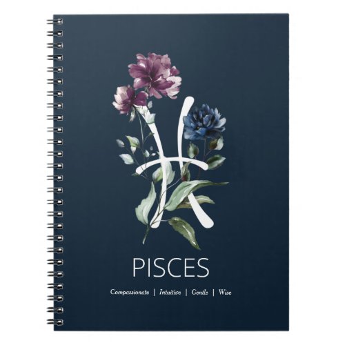 Pisces Traits Notebook