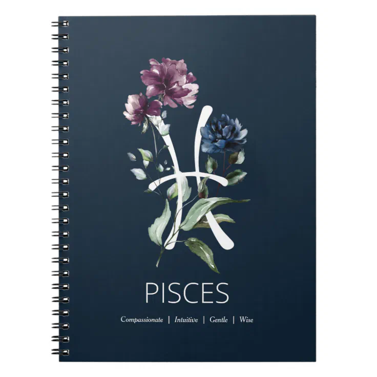 Pisces Traits Notebook