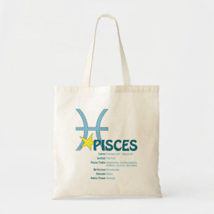 Pisces Traits Tote Bag